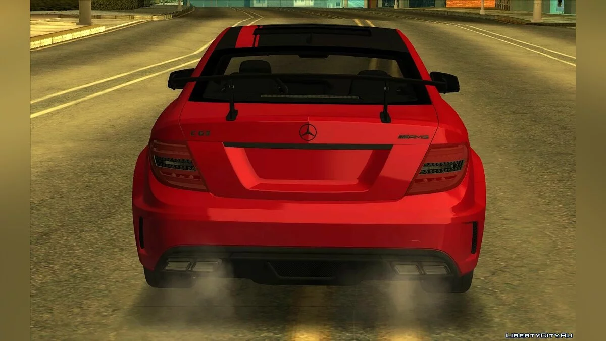 Mercedes-Benz C63 AMG Black Series / GTA San Andreas