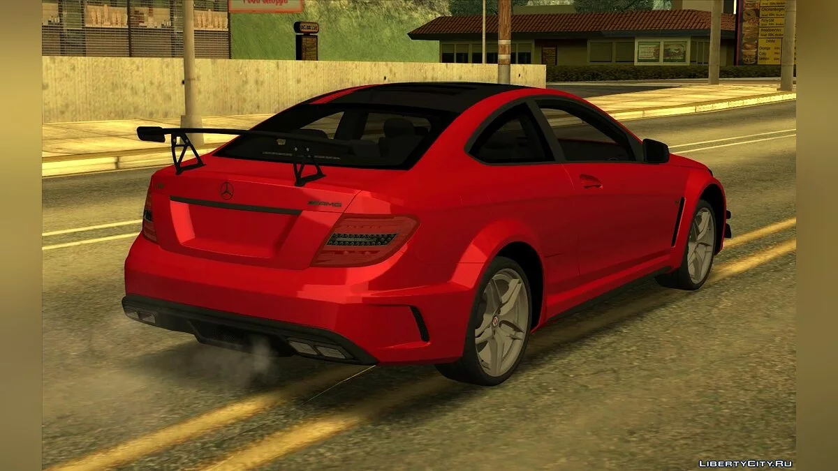 Mercedes-Benz C63 AMG Black Series / GTA San Andreas