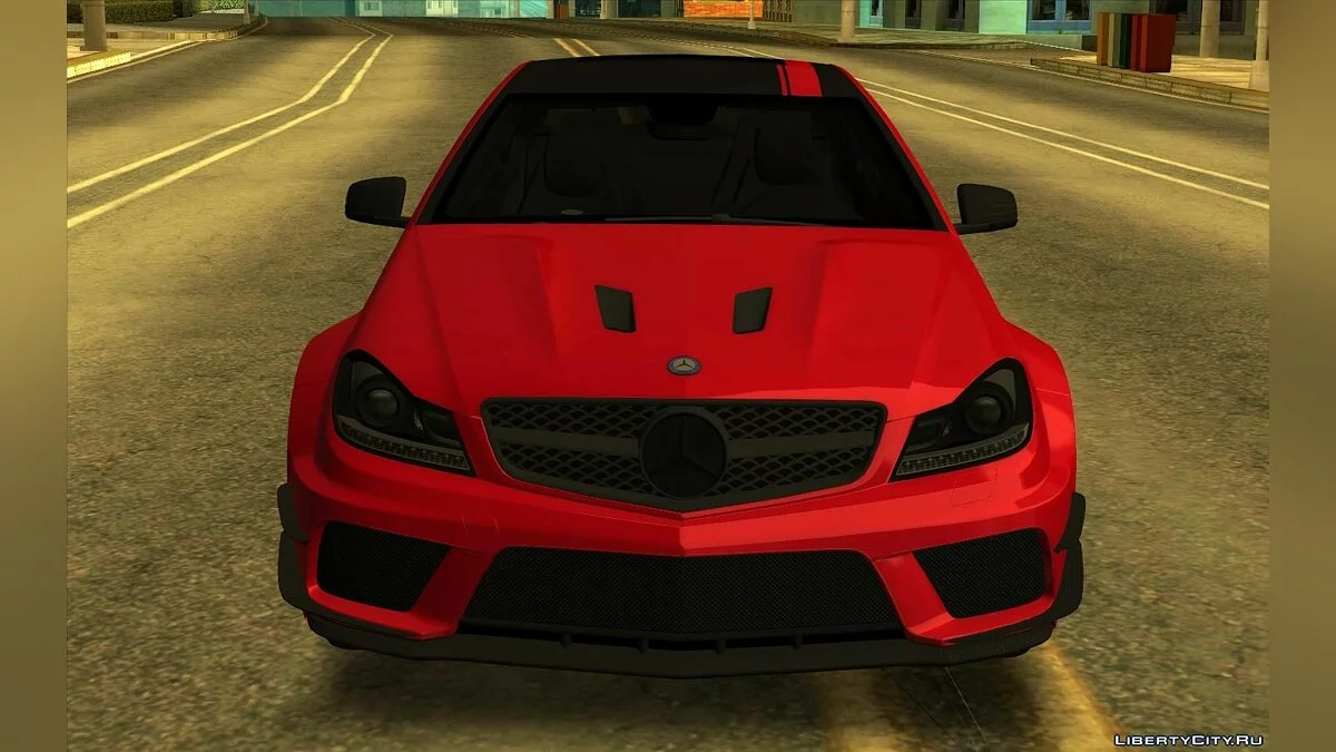 Mercedes-Benz C63 AMG Black Series / GTA San Andreas