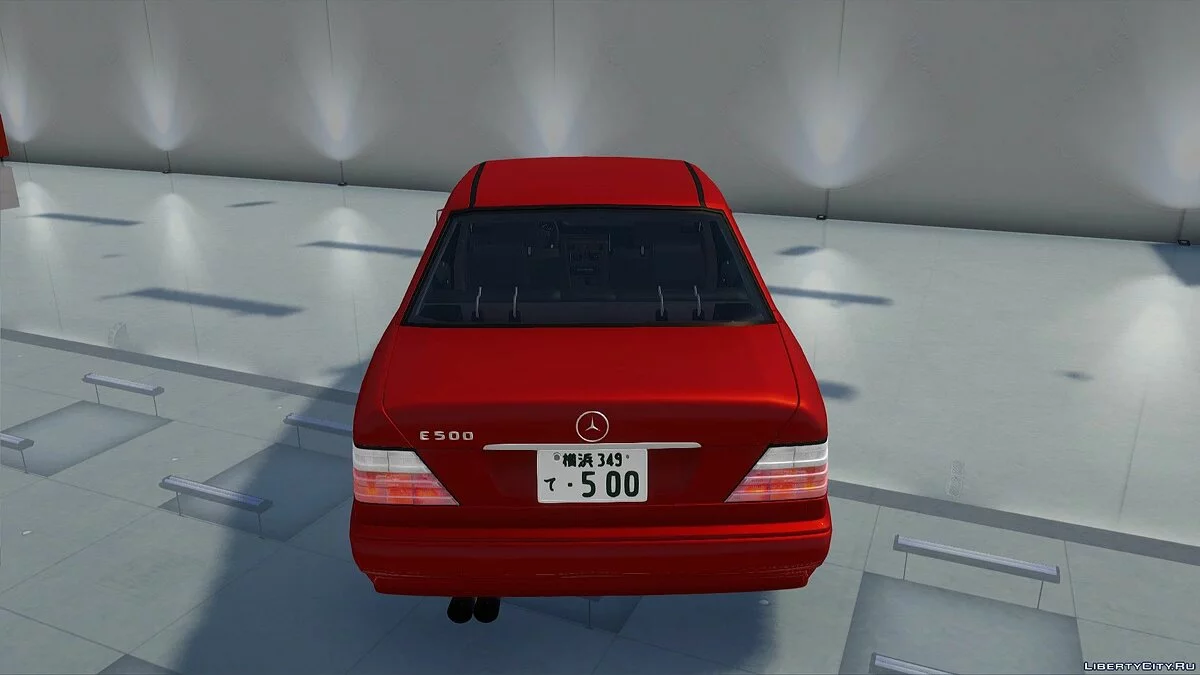 Mercedes-Benz E500 W124 / GTA San Andreas