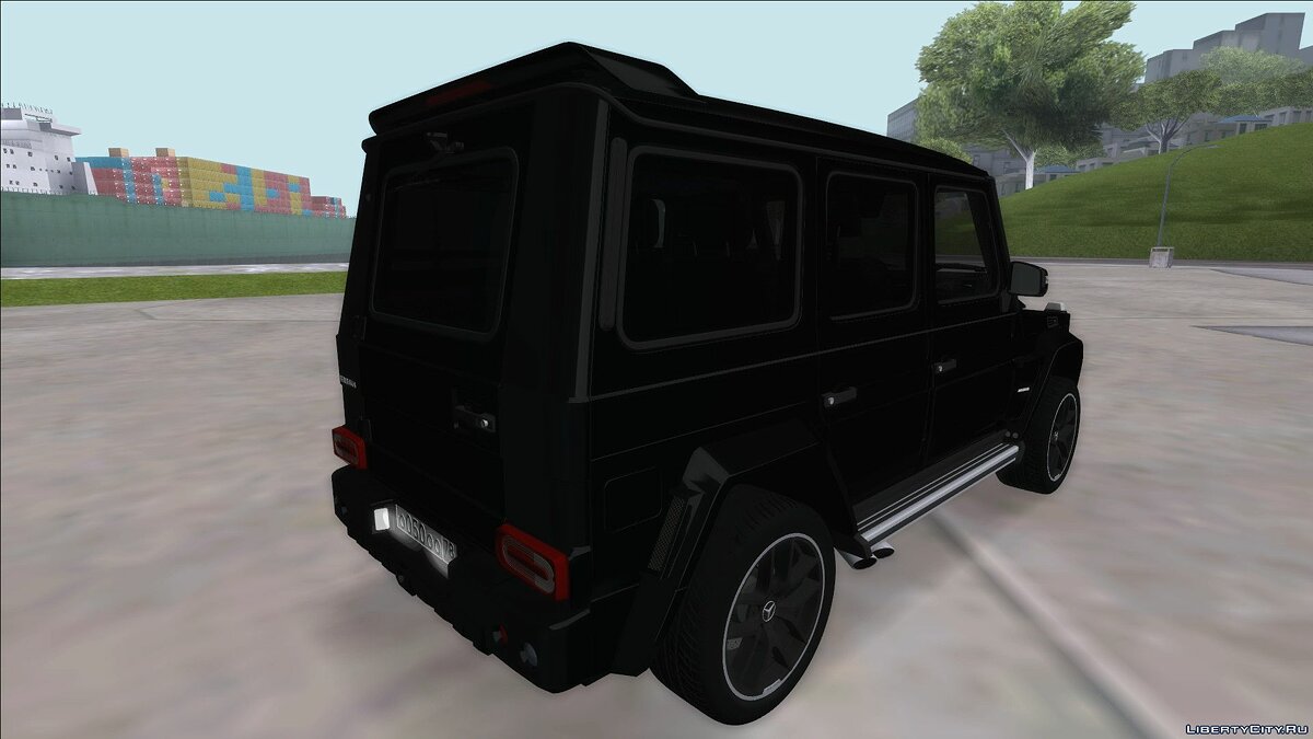 Скачать Mercedes-Benz G-класс Brabus для GTA San Andreas