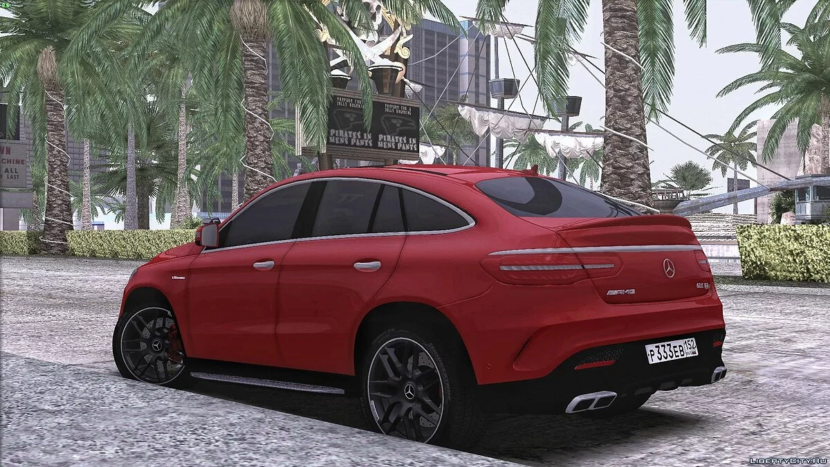 Mercedes-Benz GLE 63S AMG / GTA San Andreas