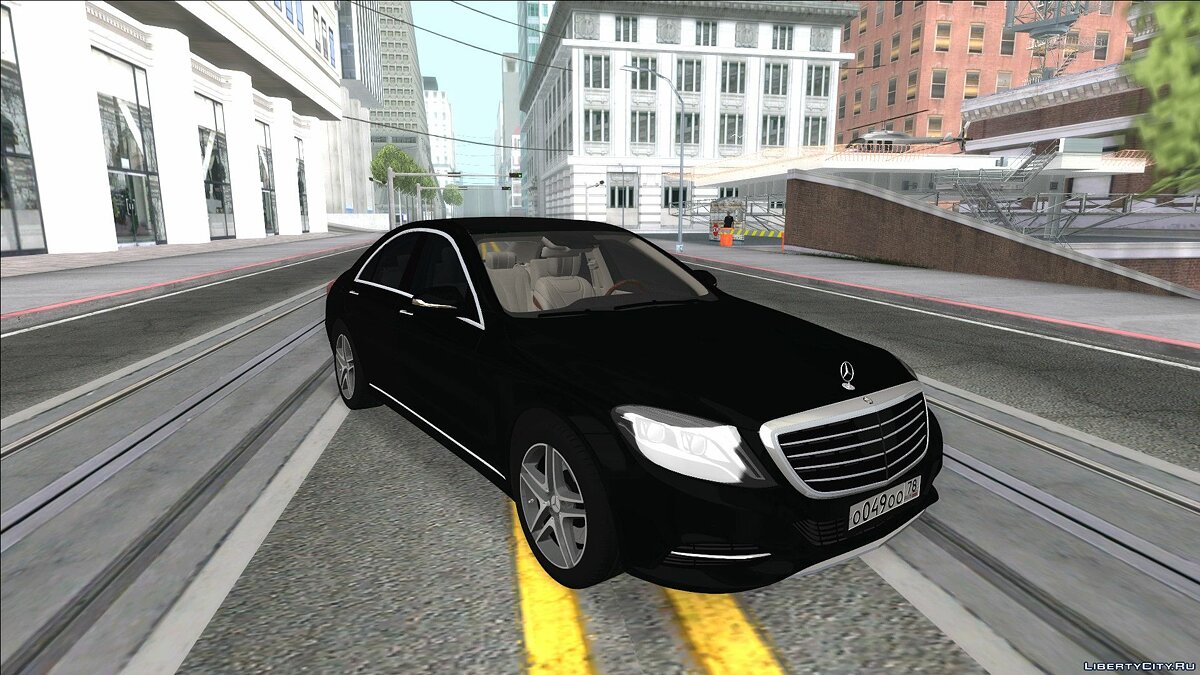 Скачать Mercedes-Benz S500 для GTA San Andreas