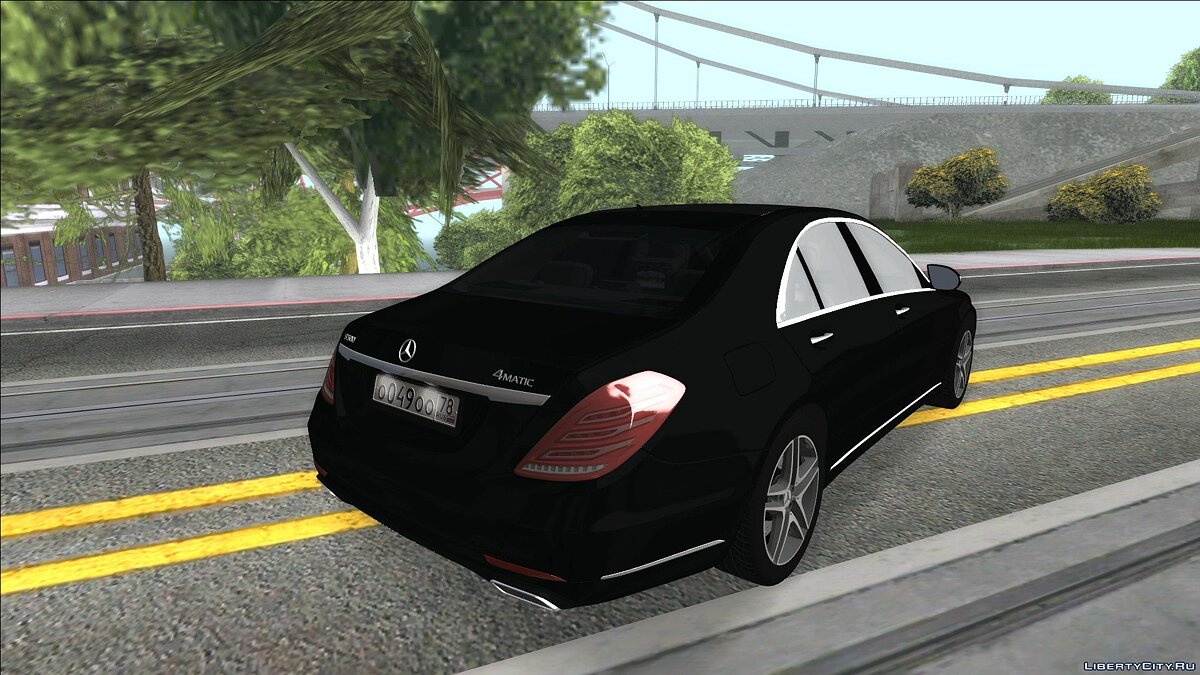 Скачать Mercedes-Benz S500 для GTA San Andreas