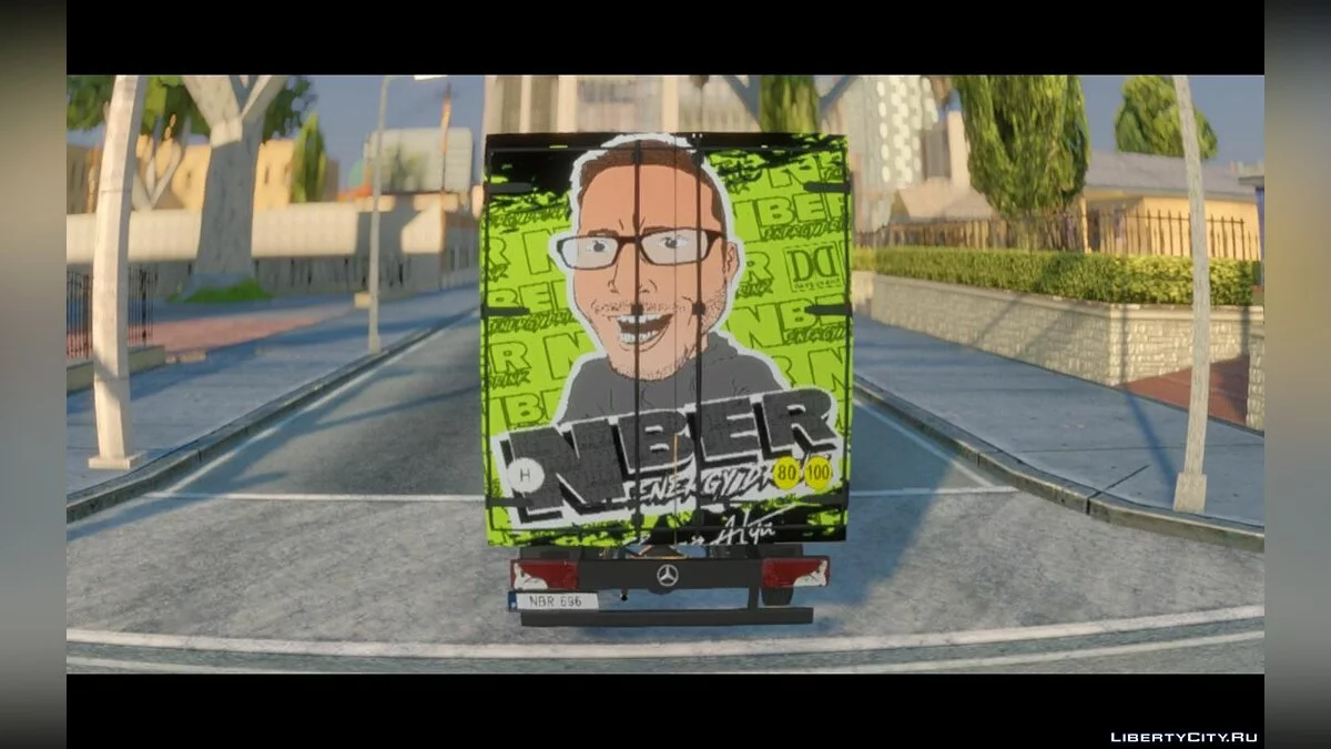 Mercedes-Benz Sprinter Transporter - Энергетический напиток BER / GTA San Andreas