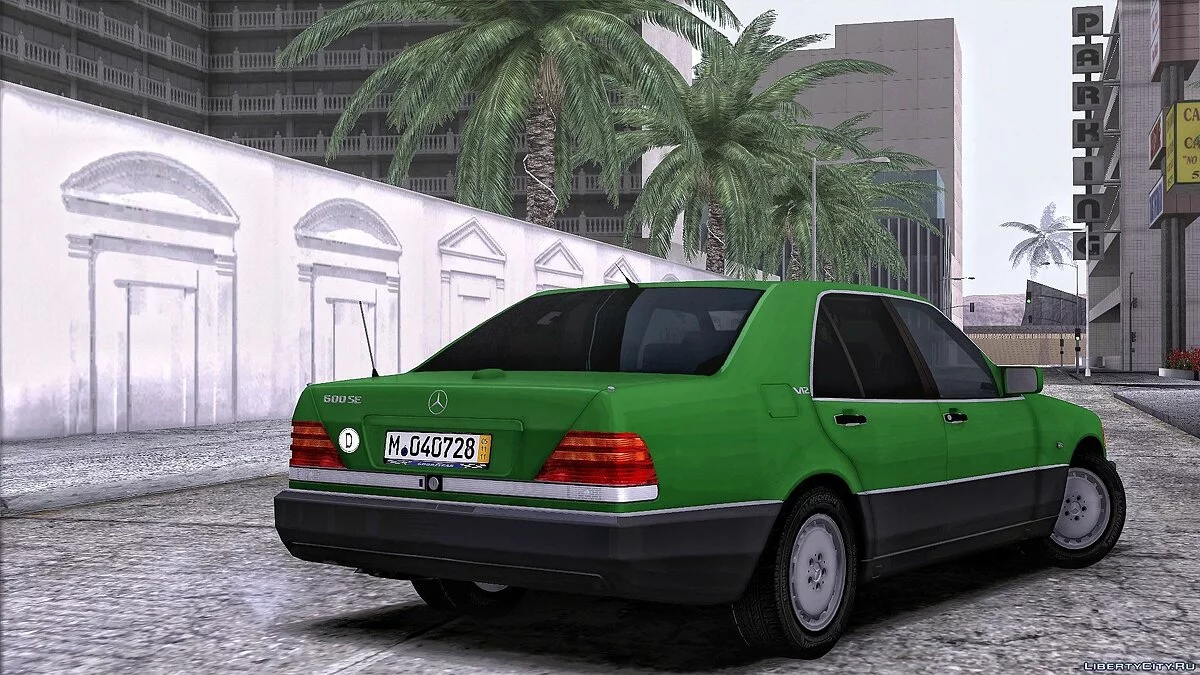 Mercedes-Benz W140 600SE / GTA San Andreas