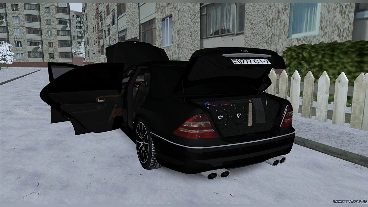 Mercedes-Benz W220 S600 / GTA San Andreas