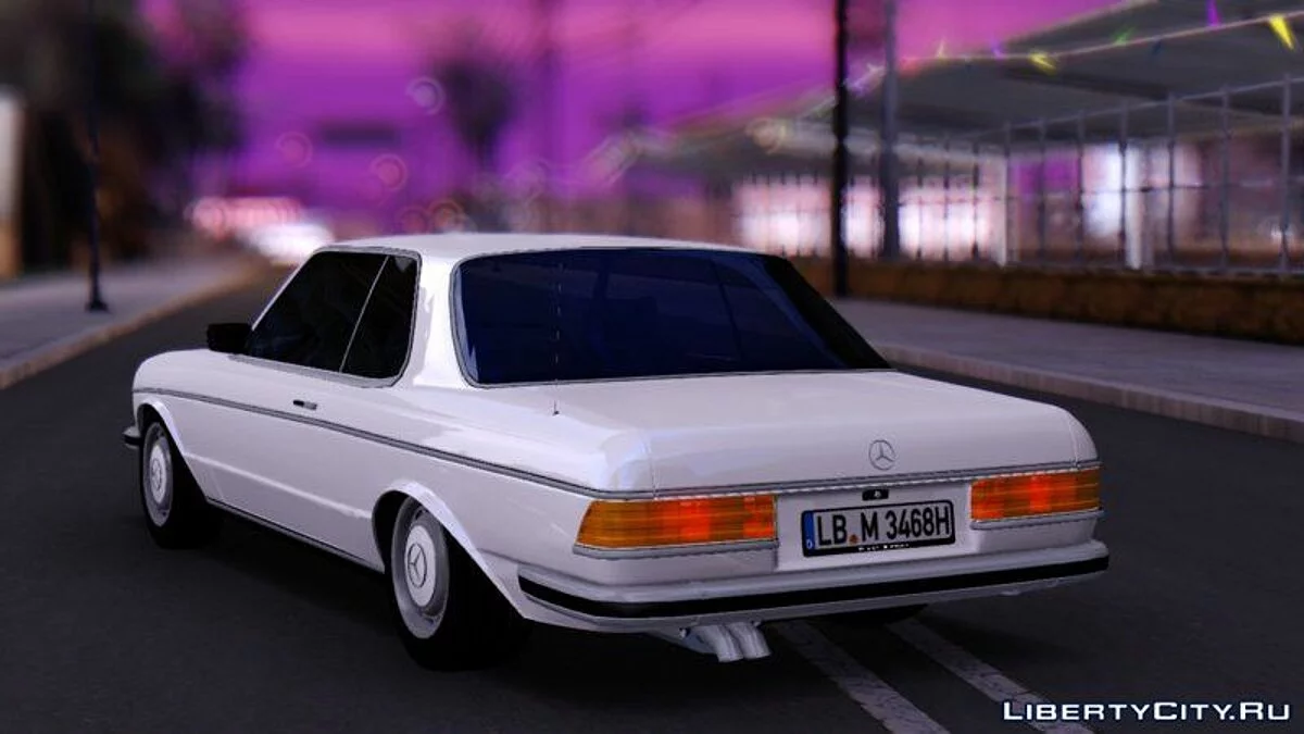 1986 Mercedes-Benz W123 CE Coupe / GTA San Andreas