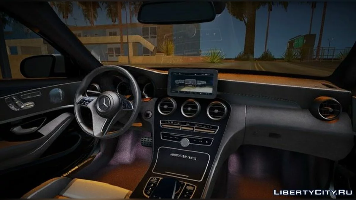 Mercedes-Benz C200 AMG W205 / GTA San Andreas