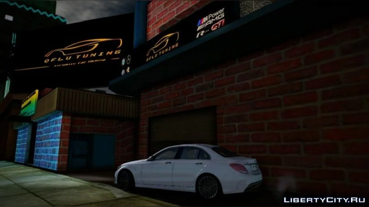 Mercedes-Benz C200 AMG W205 / GTA San Andreas
