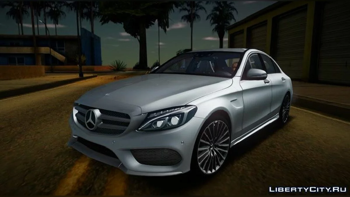 Mercedes-Benz C200 AMG W205 / GTA San Andreas