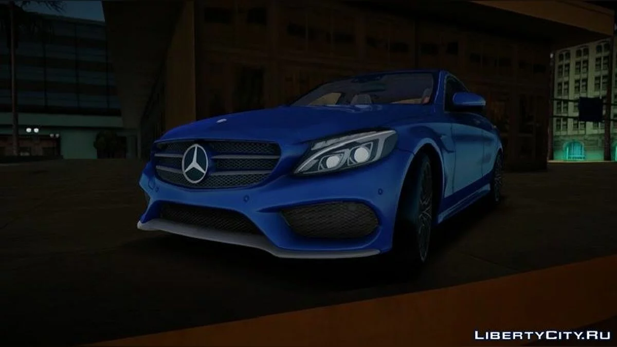 Mercedes-Benz C200 AMG W205 / GTA San Andreas