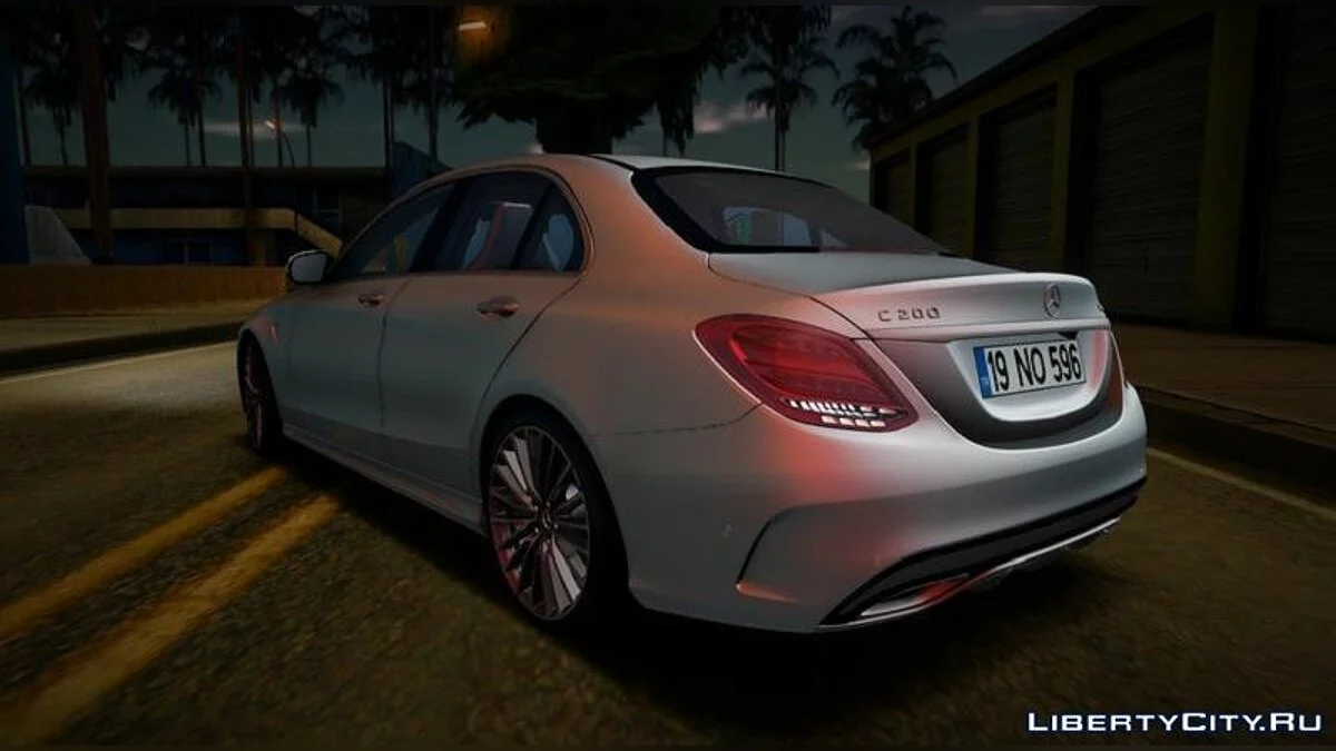 Mercedes-Benz C200 AMG W205 / GTA San Andreas