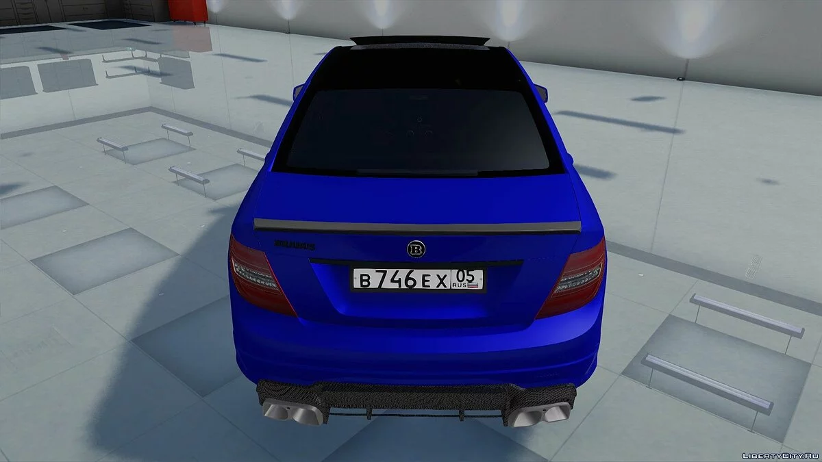Mercedes-Benz C63 Brabus / GTA San Andreas