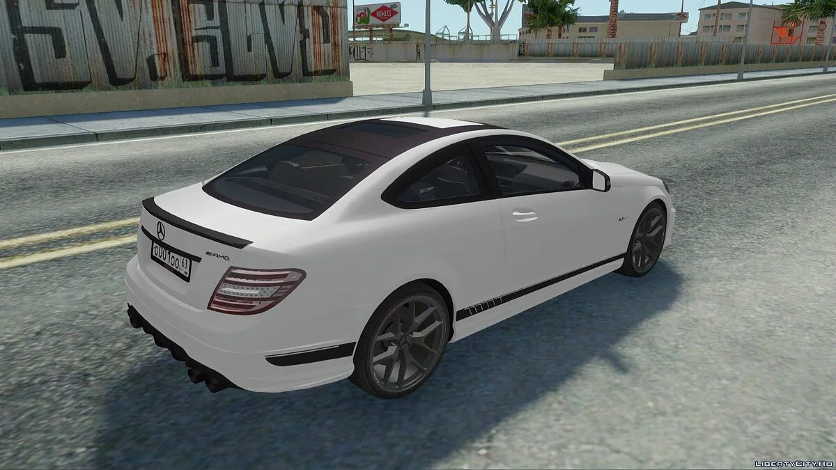 Mercedes-Benz C63 / GTA San Andreas