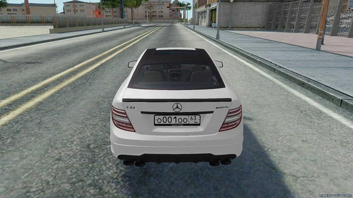 Mercedes-Benz C63 / GTA San Andreas
