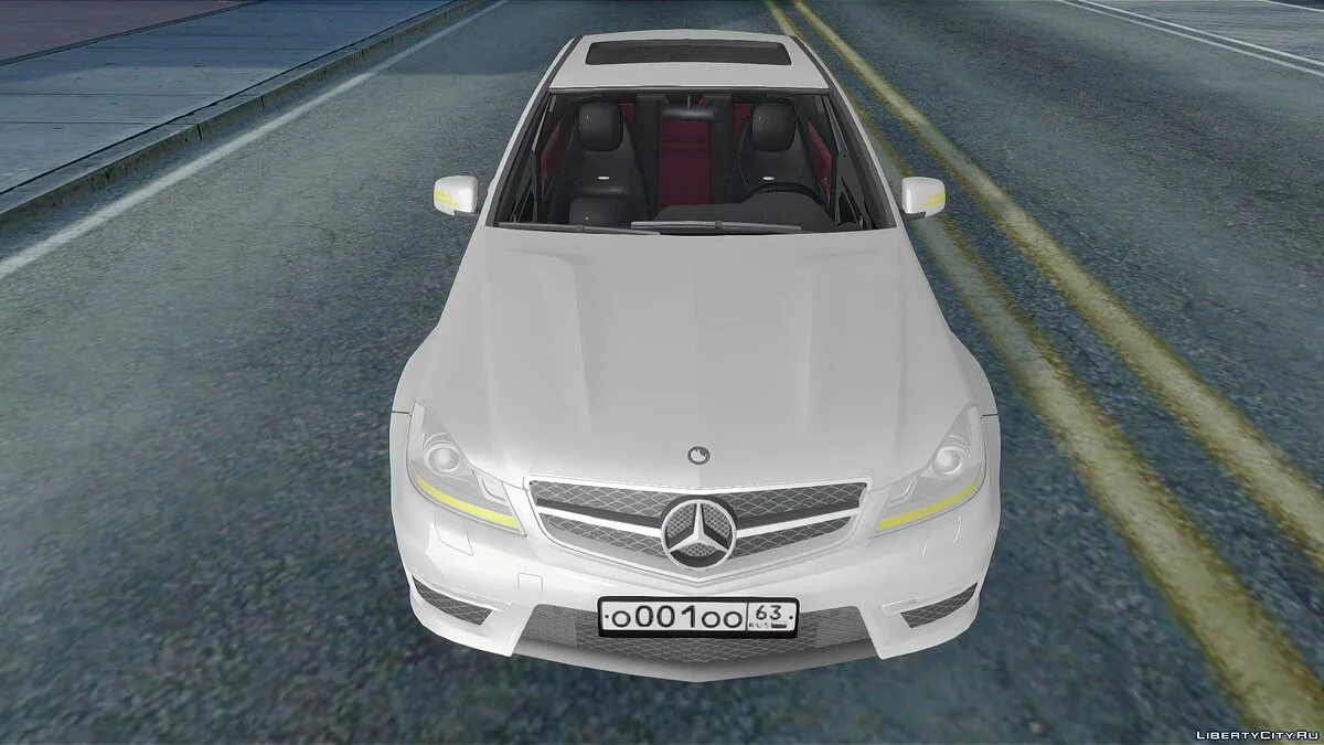 Mercedes-Benz C63 / GTA San Andreas