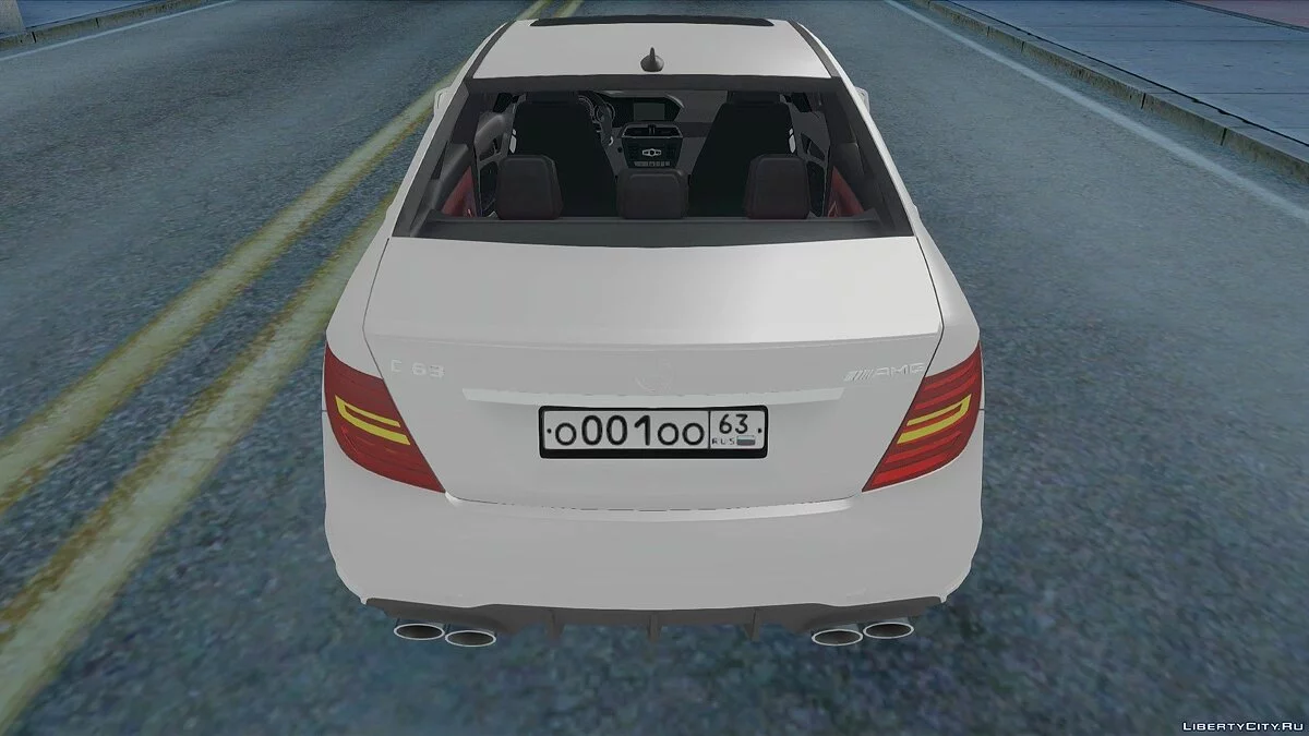 Mercedes-Benz C63 / GTA San Andreas