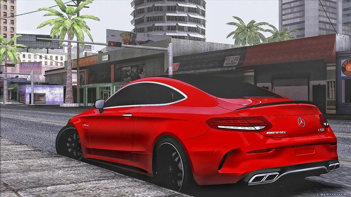 Mercedes-Benz C63S AMG W205 / GTA San Andreas
