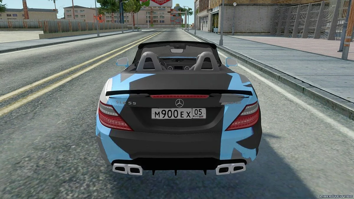 Mercedes-Benz SLK 55 AMG Cabriolet / GTA San Andreas