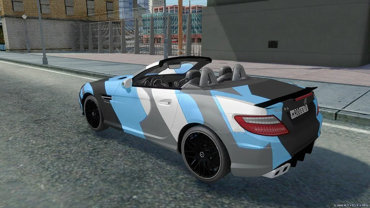 Mercedes-Benz SLK 55 AMG Cabriolet / GTA San Andreas