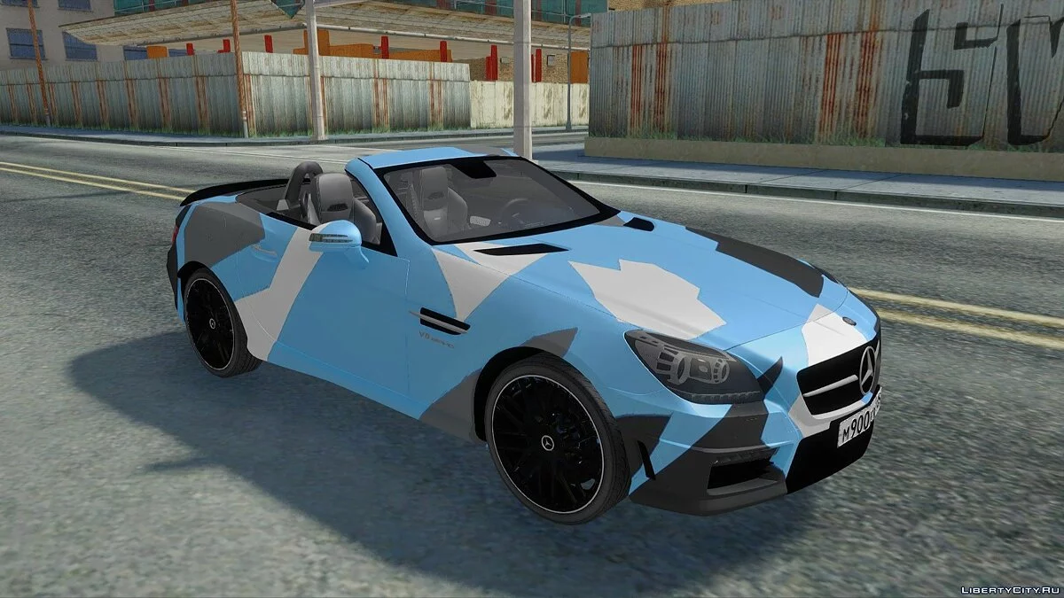 Mercedes-Benz SLK 55 AMG Cabriolet / GTA San Andreas