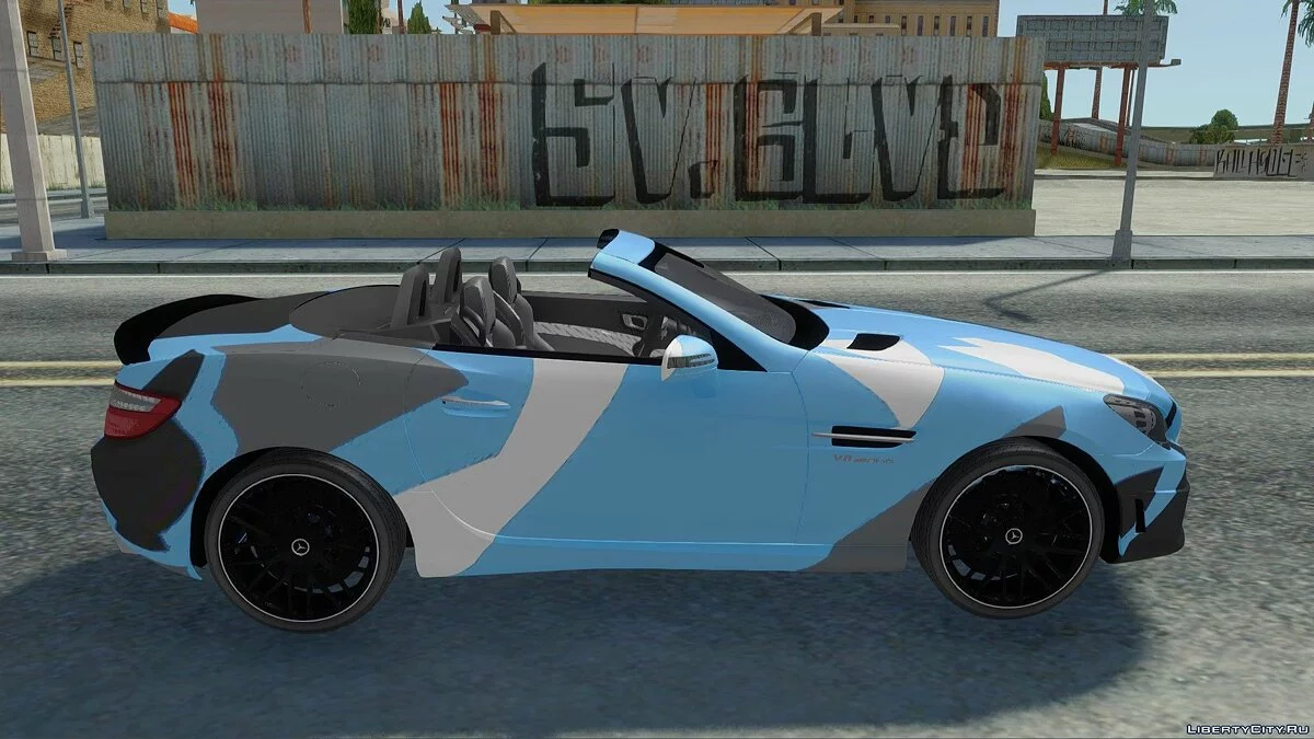Mercedes-Benz SLK 55 AMG Cabriolet / GTA San Andreas