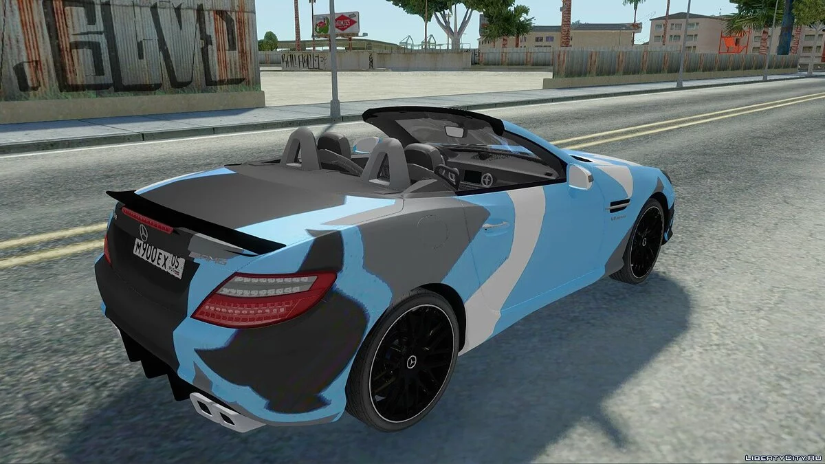 Mercedes-Benz SLK 55 AMG Cabriolet / GTA San Andreas