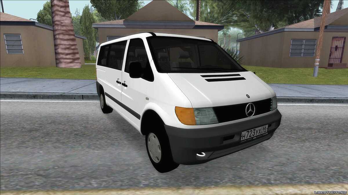 Скачать Mercedes-Benz Vito 112CDI 1-Gen для GTA San Andreas