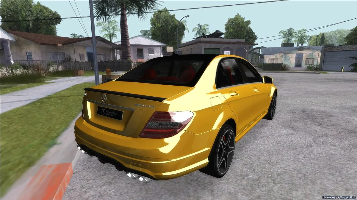 Mercedes-Benz C63 AMG w204 / GTA San Andreas