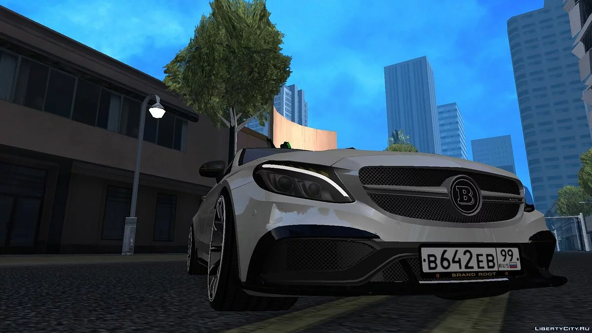 Mercedes-Benz C63S Brabus / GTA San Andreas