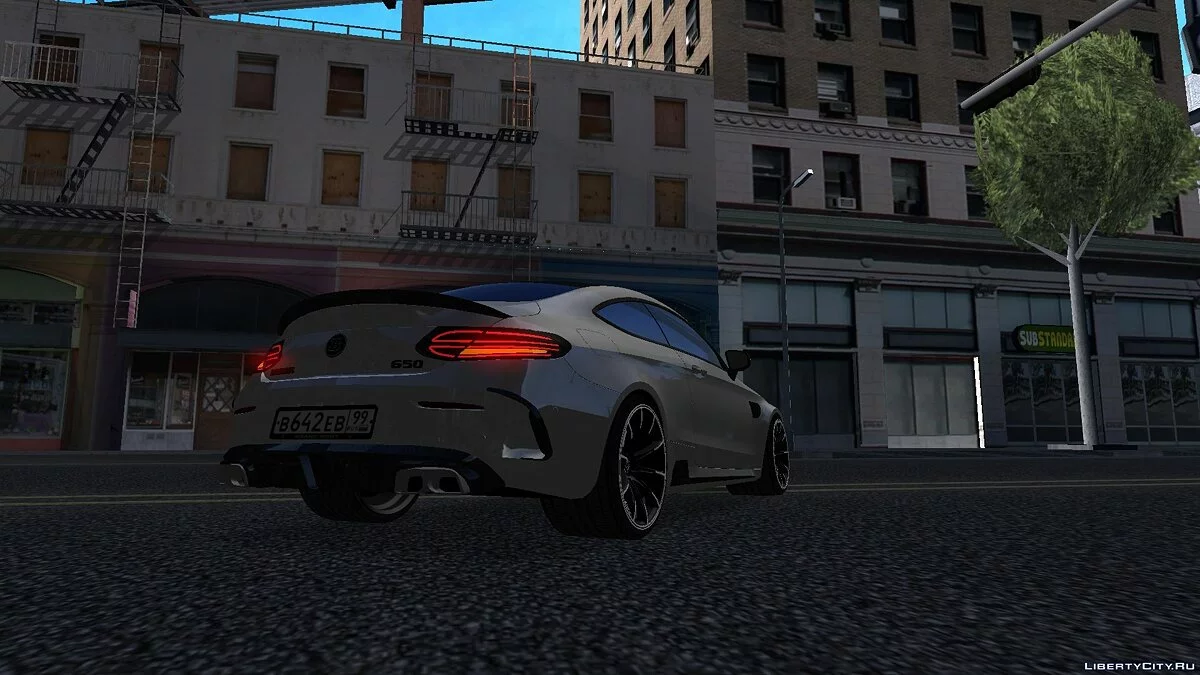Mercedes-Benz C63S Brabus / GTA San Andreas
