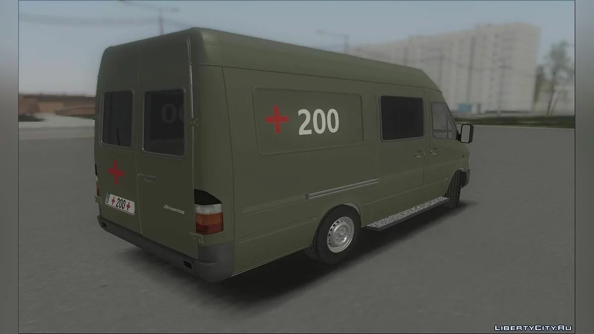 Mercedes-Benz 312 D Груз 200 (Украины) / GTA San Andreas
