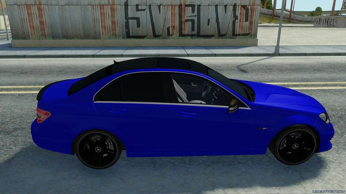 Mercedes-Benz C63 W204 / GTA San Andreas