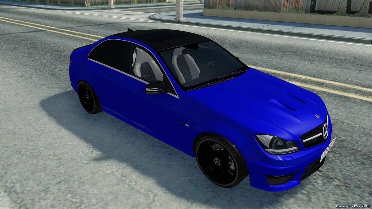 Mercedes-Benz C63 W204 / GTA San Andreas