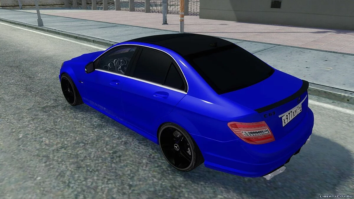 Mercedes-Benz C63 W204 / GTA San Andreas