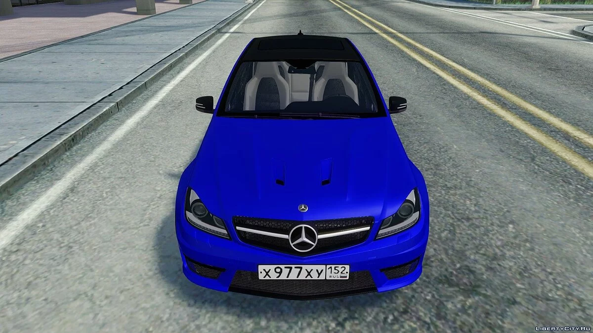 Mercedes-Benz C63 W204 / GTA San Andreas