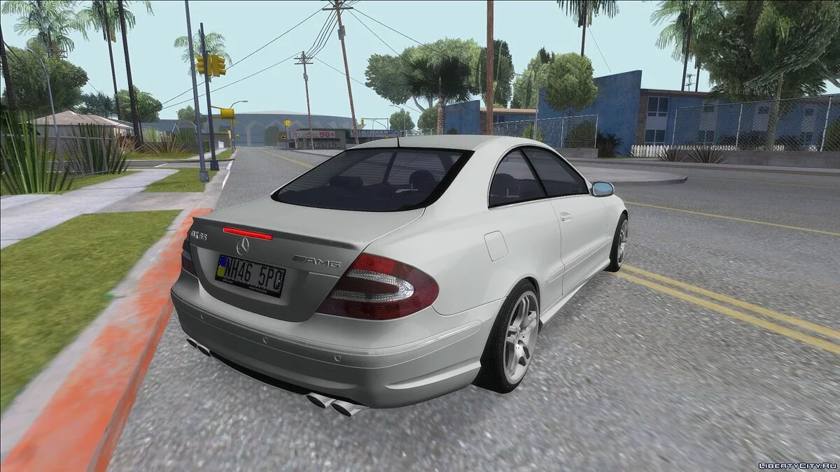 Mercedes-Benz CLK55 AMG 2003 / GTA San Andreas