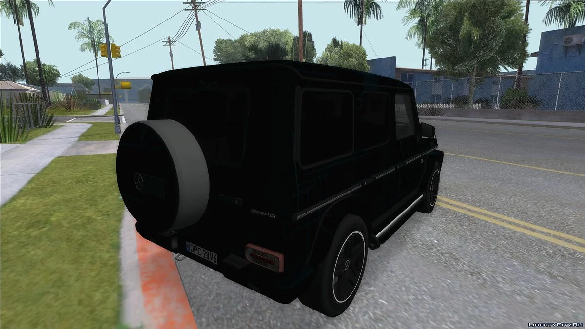 Mercedes-Benz G65 Black Square Pattern / GTA San Andreas