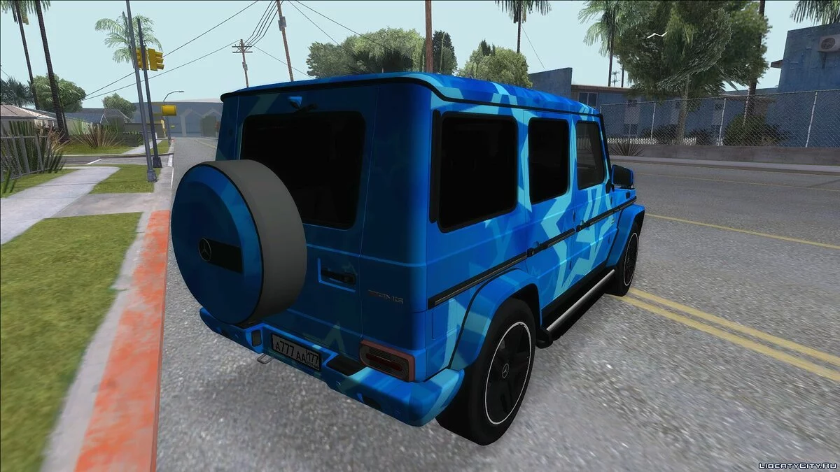 Mercedes-Benz G65 Blue Star / GTA San Andreas
