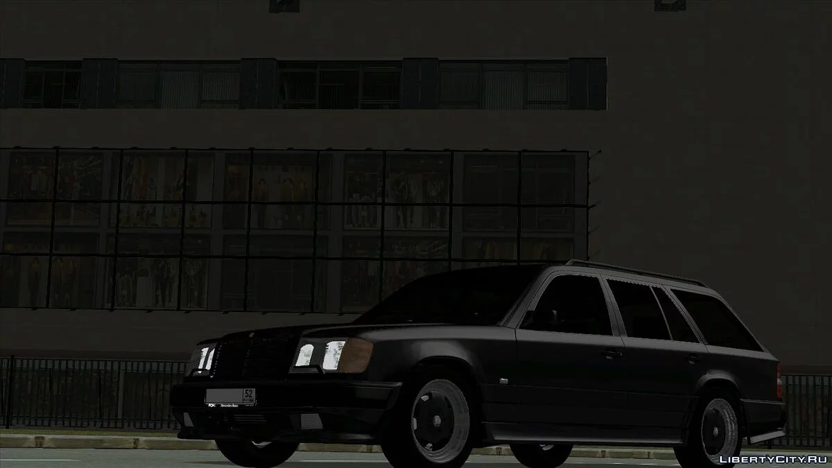 Mercedes-Benz S124 300TE Hammer / GTA San Andreas
