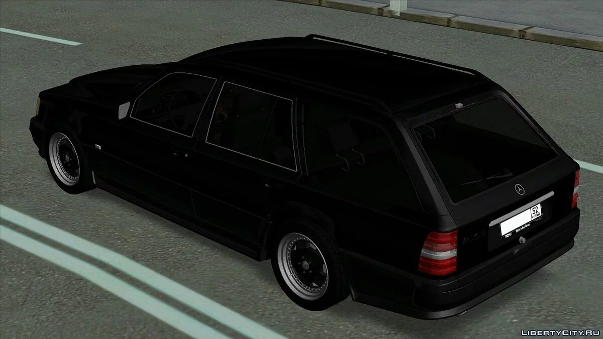 Mercedes-Benz S124 300TE Hammer / GTA San Andreas