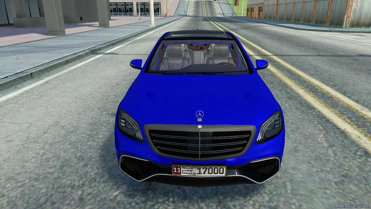 Mercedes-Benz S63 W222 / GTA San Andreas