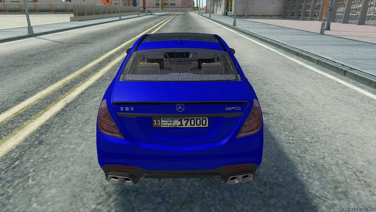 Mercedes-Benz S63 W222 / GTA San Andreas