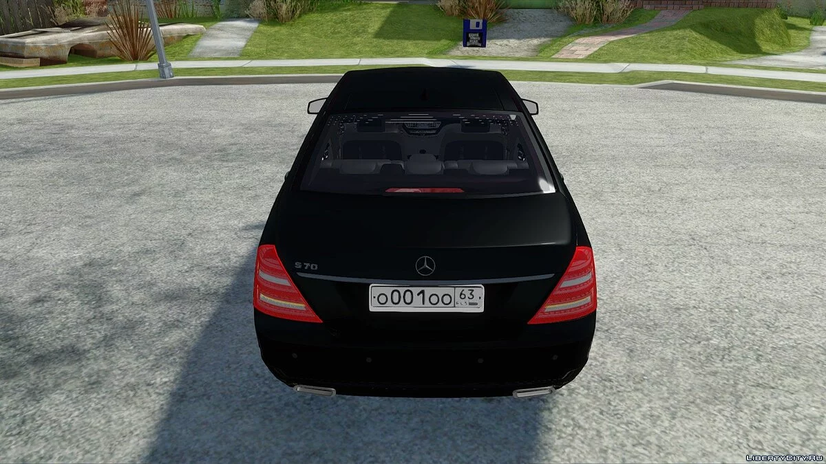 Mercedes-Benz S70 W221 / GTA San Andreas