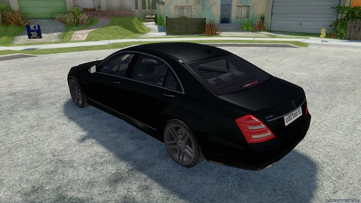 Mercedes-Benz S70 W221 / GTA San Andreas