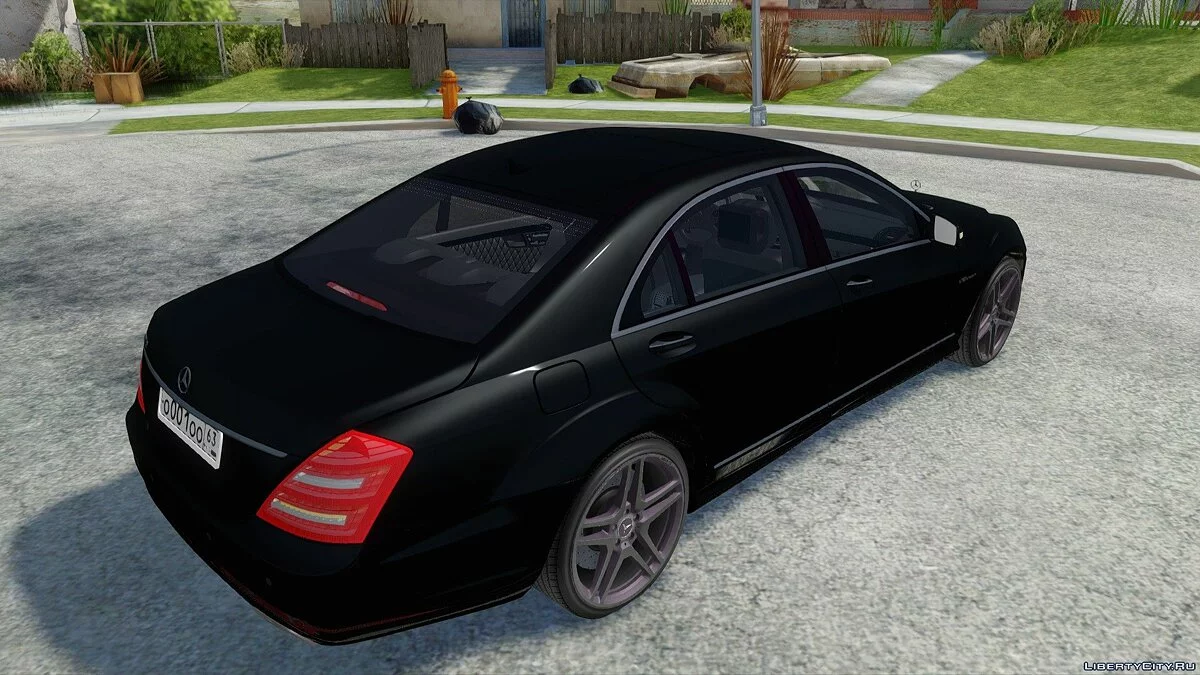 Mercedes-Benz S70 W221 / GTA San Andreas