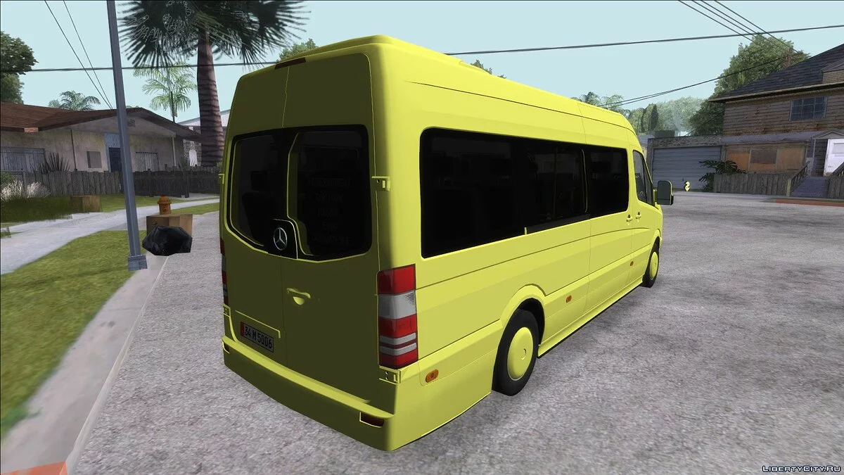 Mercedes-Benz Sprinter Eyüp Dolmuş / GTA San Andreas