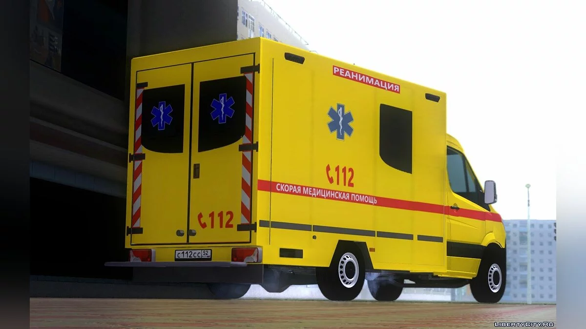 Mercedes-Benz Sprinter Реанимация / GTA San Andreas