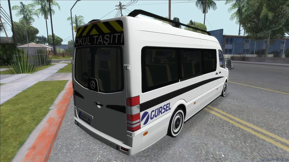 Mercedes-Benz Sprinter школьный автобус V2 / GTA San Andreas